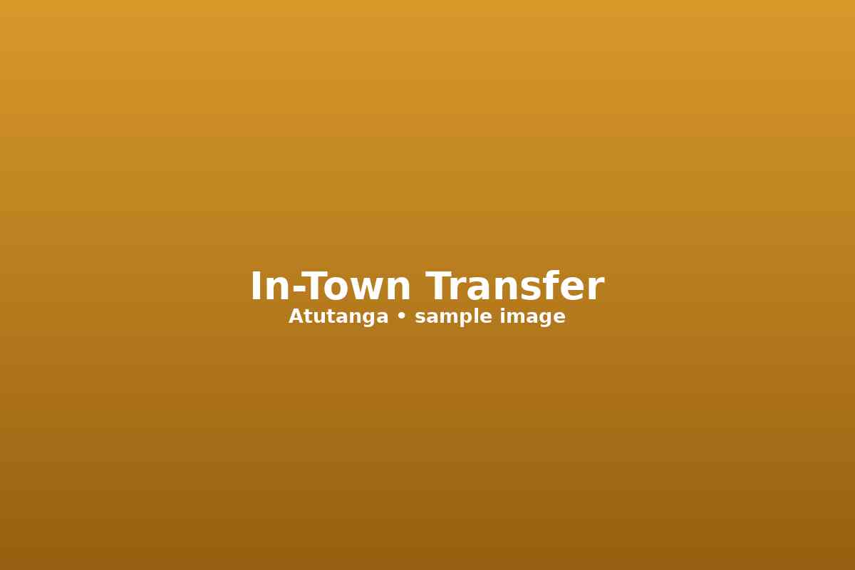 In-Town Transfers (Windhoek)
